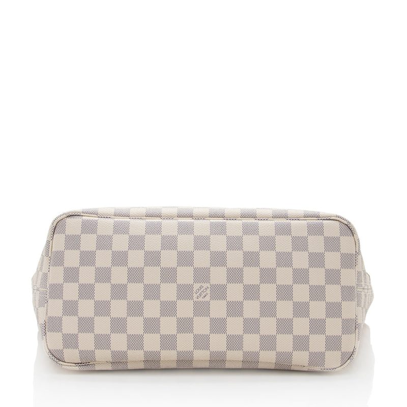 Louis Vuitton Damier Azur Neverfull MM Tote (SHF-18319) - Image 3