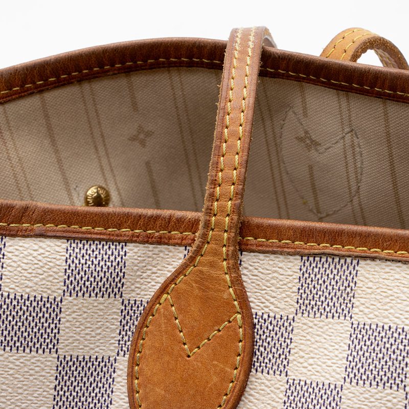 Louis Vuitton Damier Azur Neverfull MM Tote (SHF-19536) - Image 16