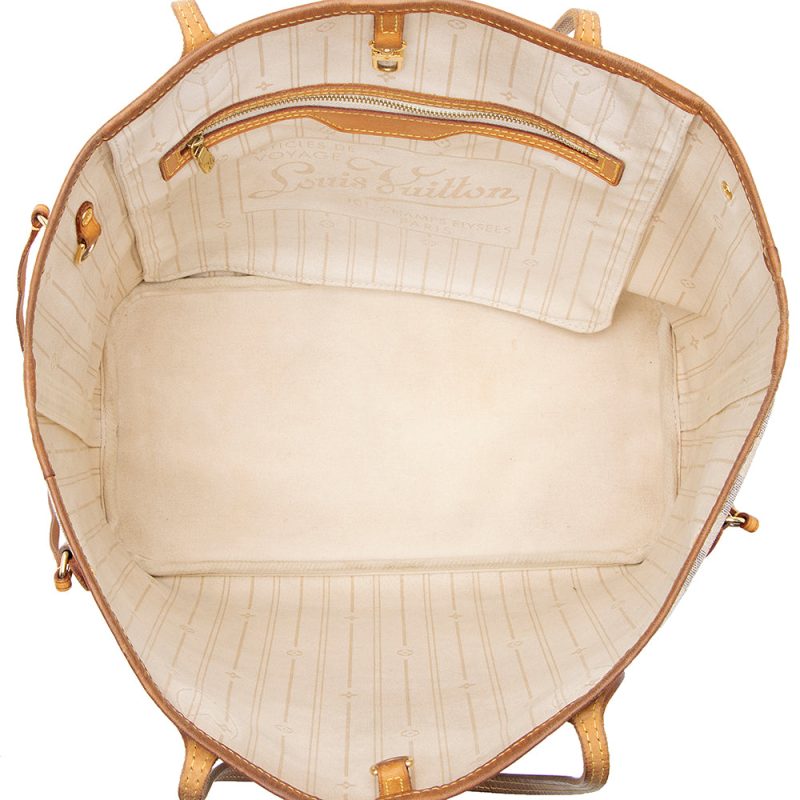 Louis Vuitton Damier Azur Neverfull MM Tote (SHF-19536) - Image 7