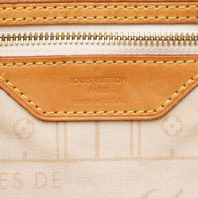 Louis Vuitton Damier Azur Neverfull MM Tote (SHF-19536) - Image 8