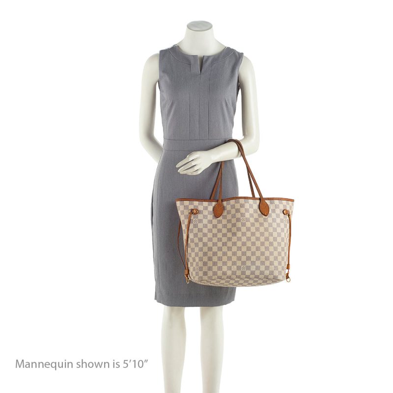 Louis Vuitton Damier Azur Neverfull MM Tote (SHF-19536) - Image 5