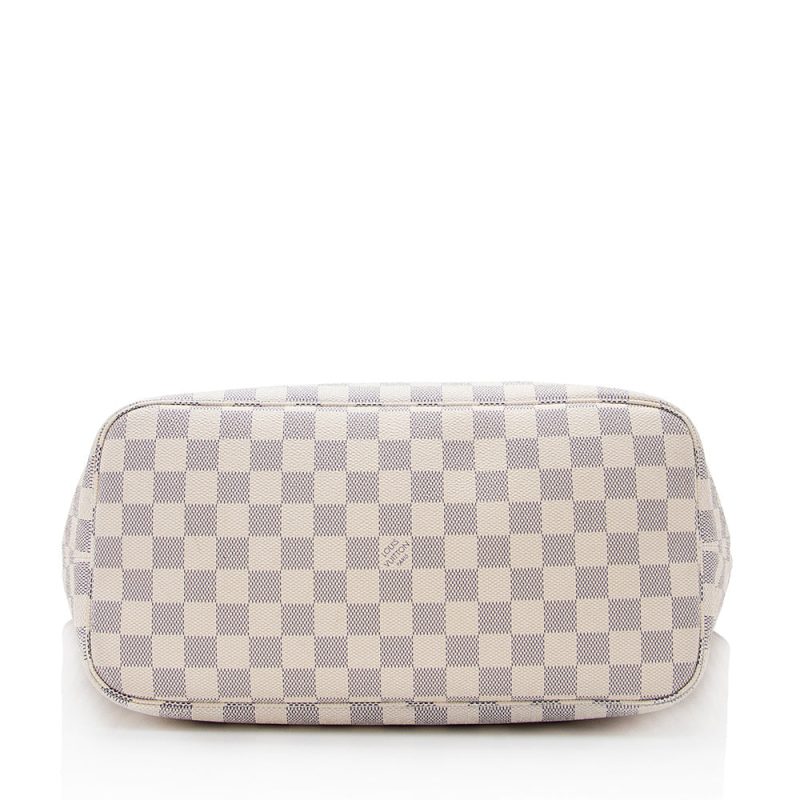 Louis Vuitton Damier Azur Neverfull MM Tote (SHF-21930) - Image 3