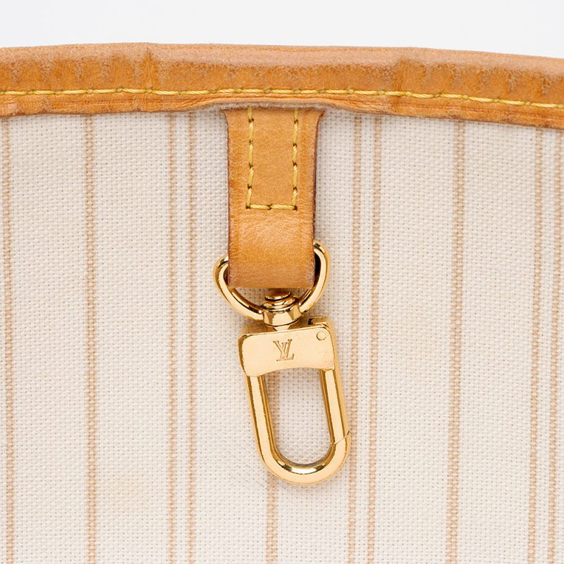Louis Vuitton Damier Azur Neverfull MM Tote (SHF-21930) - Image 8