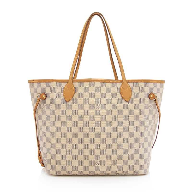 Louis Vuitton Damier Azur Neverfull MM Tote (SHF-22672) - Image 2