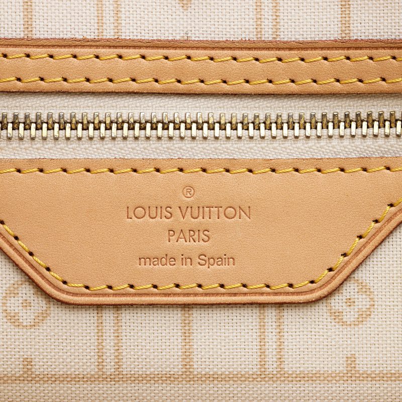 Louis Vuitton Damier Azur Neverfull MM Tote (SHF-22672) - Image 7