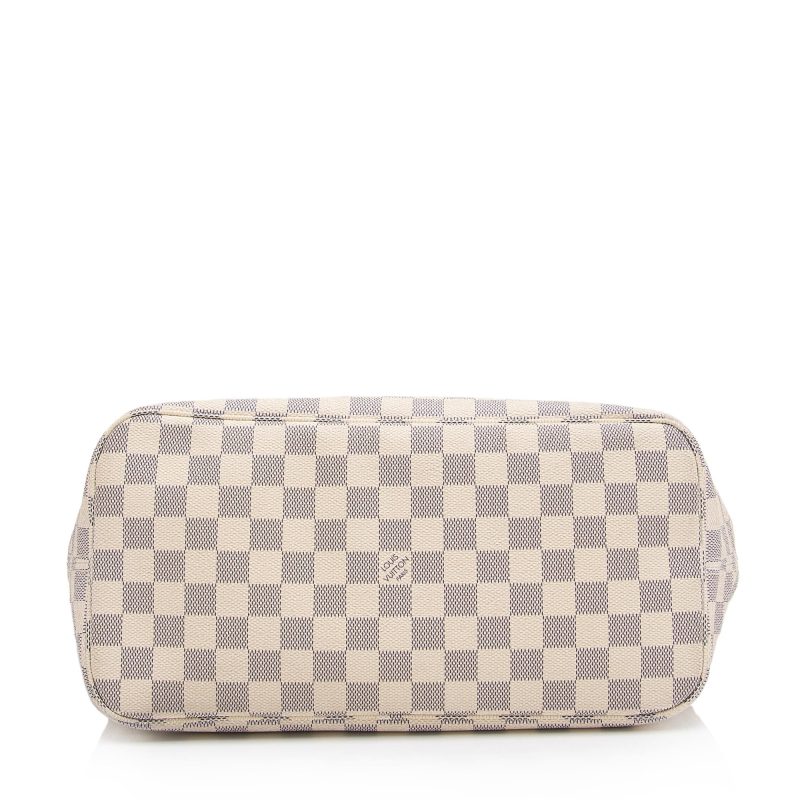 Louis Vuitton Damier Azur Neverfull MM Tote (SHG-AOeI8u) - Image 4
