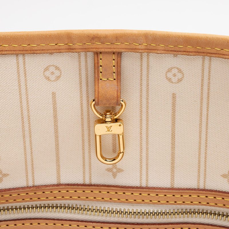 Louis Vuitton Damier Azur Neverfull MM Tote (SHG-AOeI8u) - Image 10
