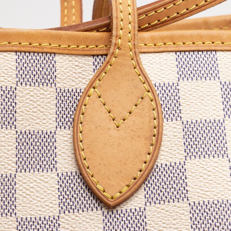 Louis Vuitton Damier Azur Neverfull MM Tote (SHG-AOeI8u) - Image 17