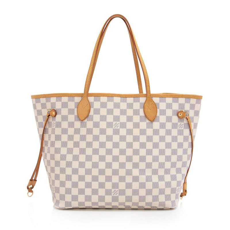 Louis Vuitton Damier Azur Neverfull MM Tote (SHG-AOeI8u)