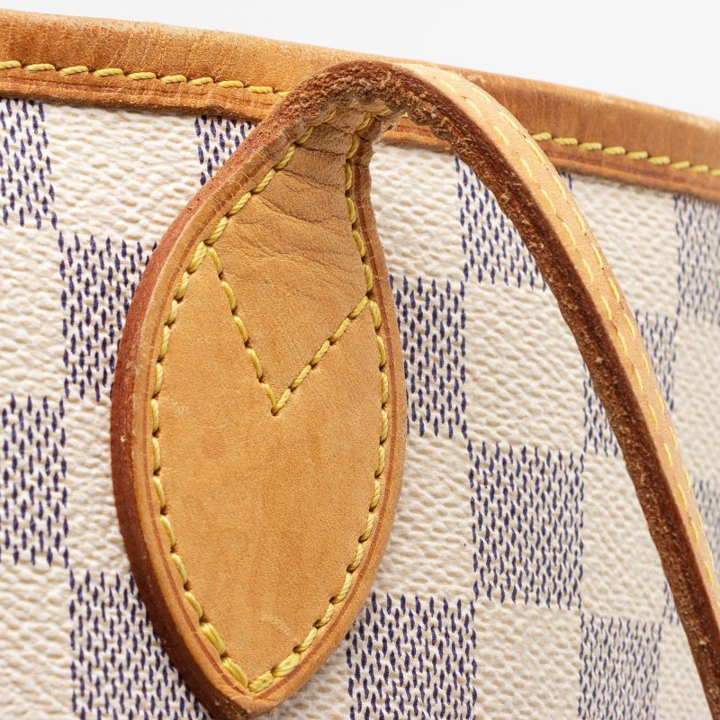 Louis Vuitton Damier Azur Neverfull MM Tote (SHF-uaROfL) - Image 16