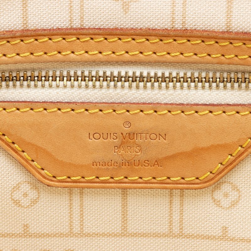 Louis Vuitton Damier Azur Neverfull MM Tote (SHF-uaROfL) - Image 8