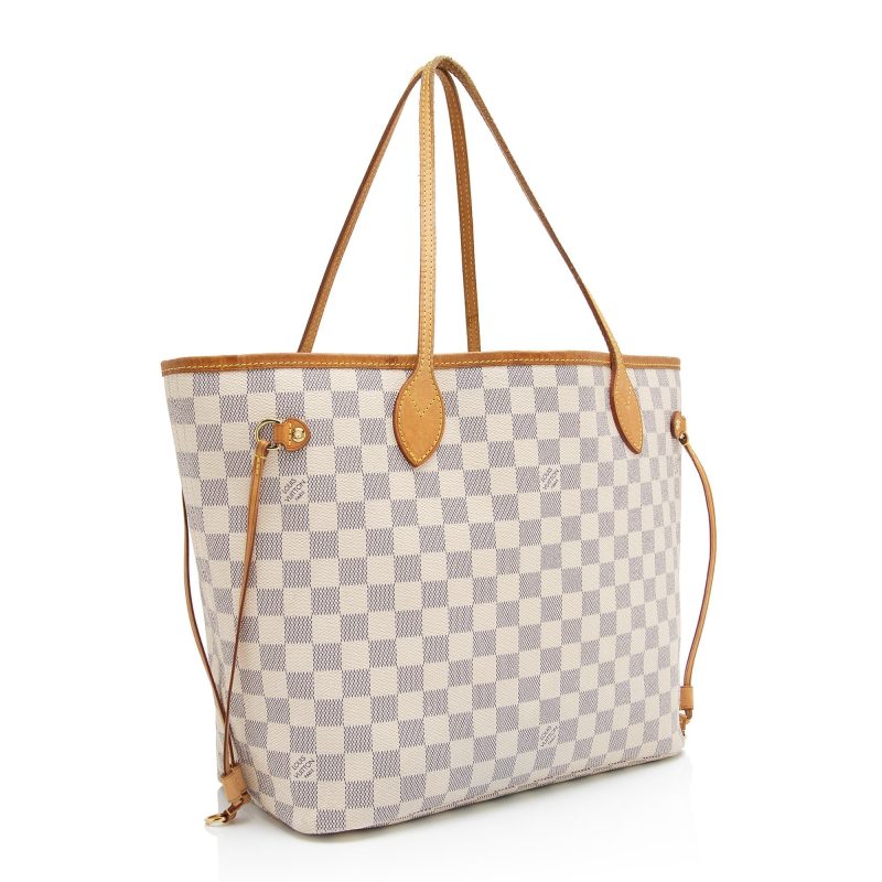 Louis Vuitton Damier Azur Neverfull MM Tote (SHF-uaROfL) - Image 2