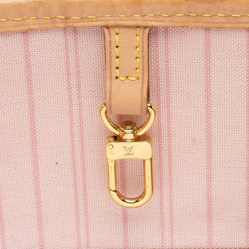 Louis Vuitton Damier Azur Neverfull MM Tote (SHF-UaNXaa) - Image 9