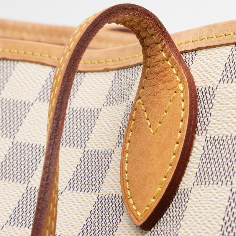 Louis Vuitton Damier Azur Neverfull MM Tote (SHF-UaNXaa) - Image 13