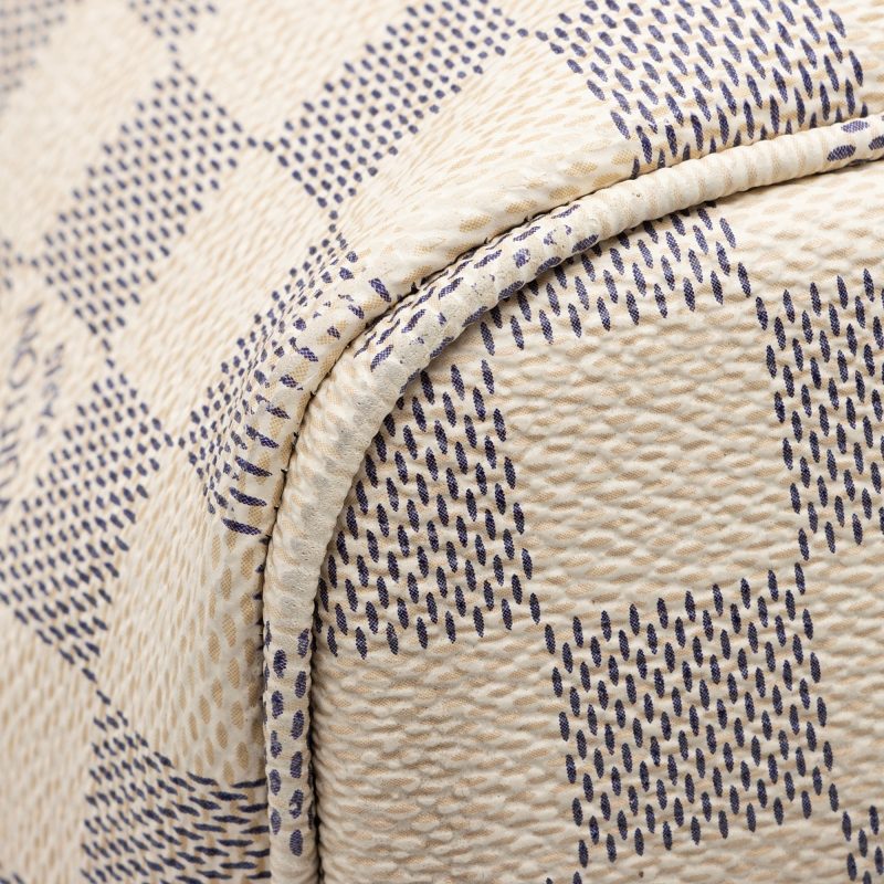 Louis Vuitton Damier Azur Neverfull MM Tote (SHF-UaNXaa) - Image 16