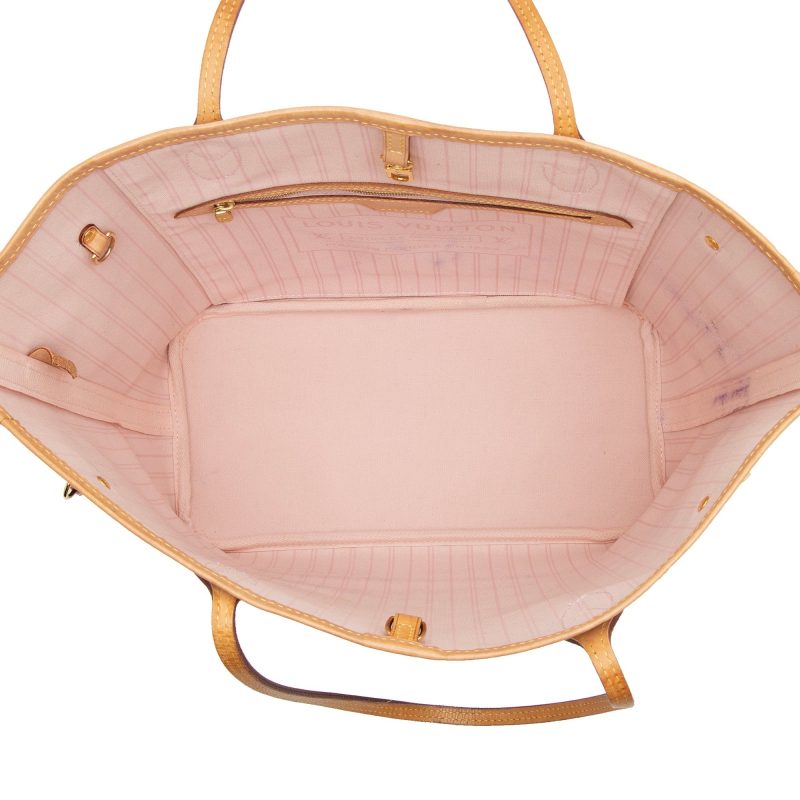 Louis Vuitton Damier Azur Neverfull MM Tote (SHF-UaNXaa) - Image 7