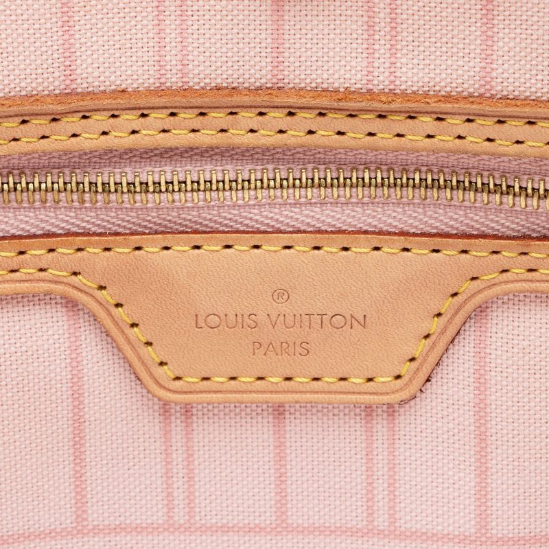 Louis Vuitton Damier Azur Neverfull MM Tote (SHF-UaNXaa) - Image 8
