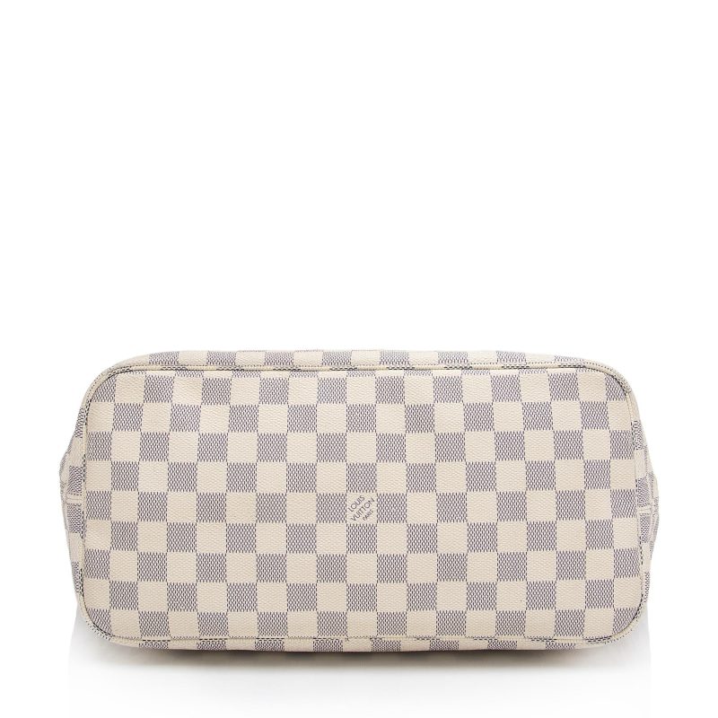 Louis Vuitton Damier Azur Neverfull MM Tote (SHF-oqv6hs) - Image 4