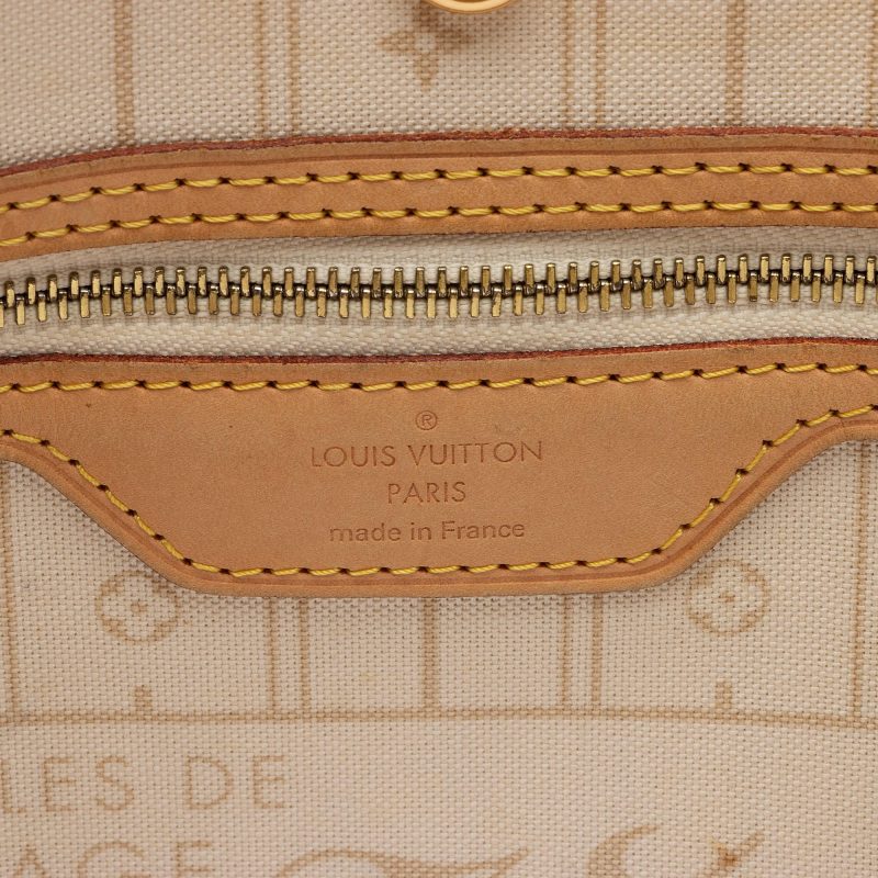Louis Vuitton Damier Azur Neverfull MM Tote (SHF-oqv6hs) - Image 8