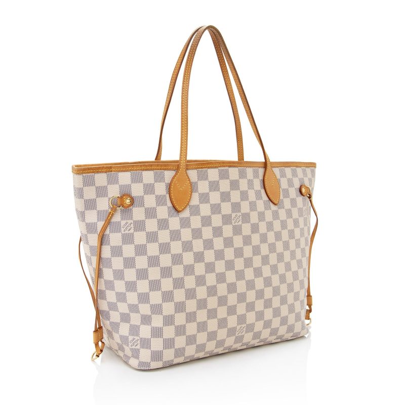 Louis Vuitton Damier Azur Neverfull MM Tote (SHF-wZhA3t) - Image 2