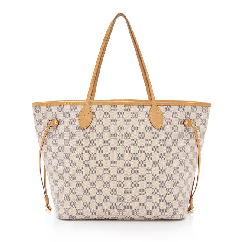 Louis Vuitton Damier Azur Neverfull MM Tote (SHF-uaROfL) - Image 2