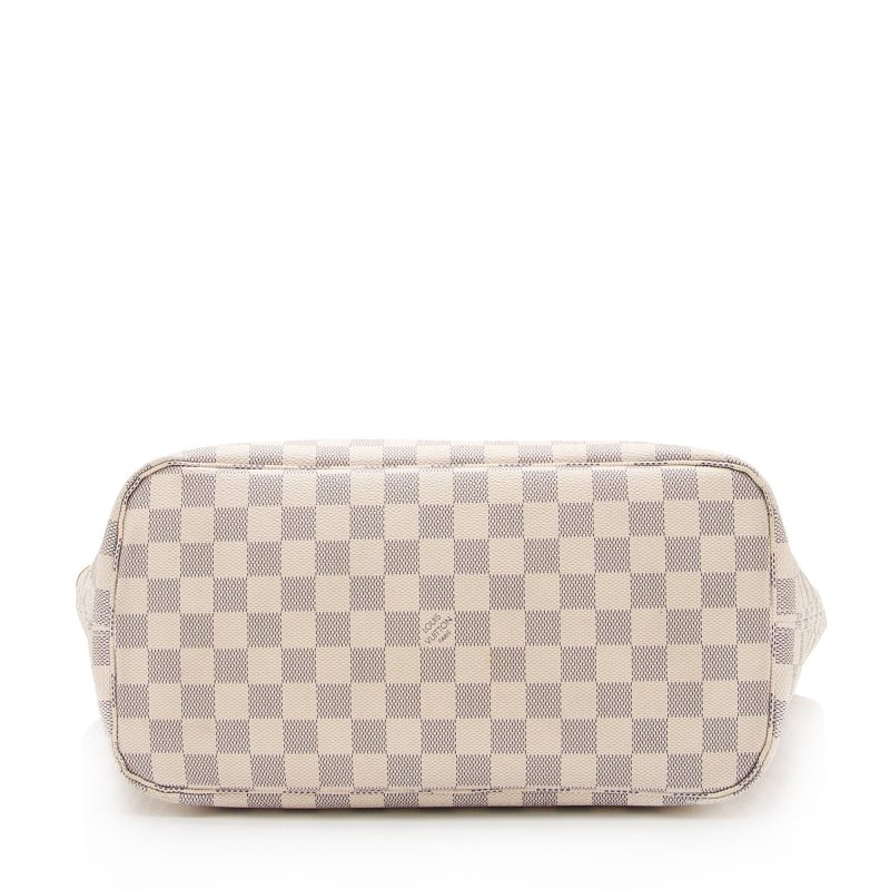 Louis Vuitton Damier Azur Neverfull MM Tote (SHF-VT8izz) - Image 4