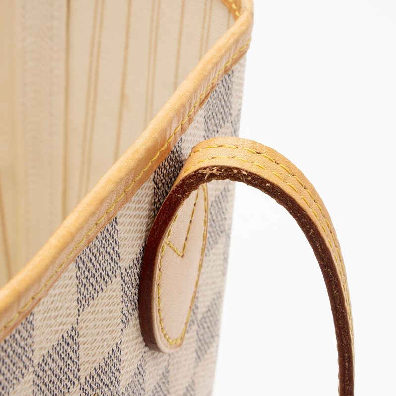 Louis Vuitton Damier Azur Neverfull MM Tote (SHF-uaROfL) - Image 6