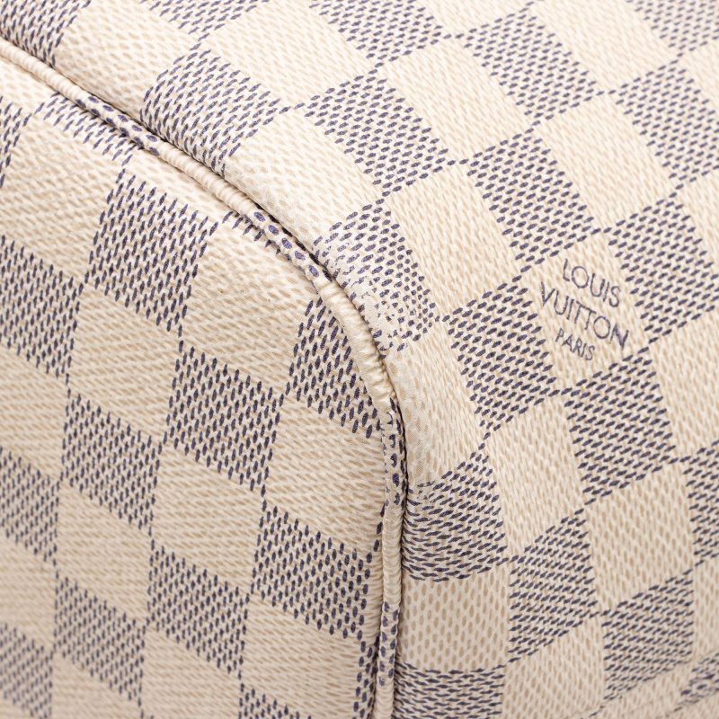 Louis Vuitton Damier Azur Neverfull MM Tote (SHF-VT8izz) - Image 8
