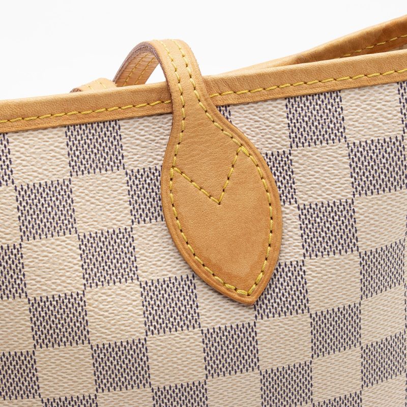 Louis Vuitton Damier Azur Neverfull MM Tote (SHF-VT8izz) - Image 13