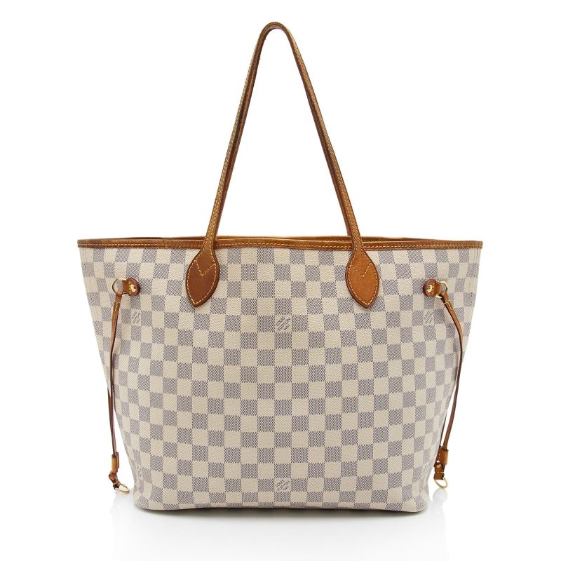 Louis Vuitton Damier Azur Neverfull MM Tote 2017