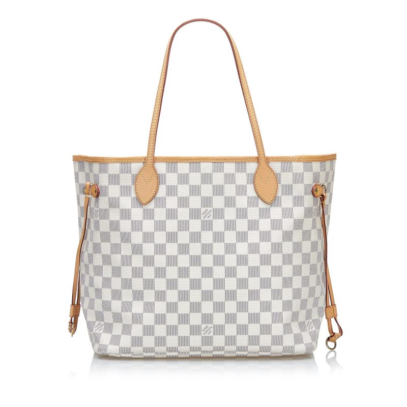 Louis Vuitton Damier Azur Neverfull MM (SHG-36625) - Image 2