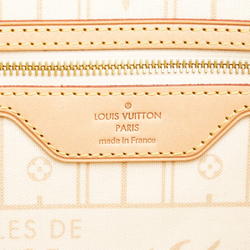 Louis Vuitton Damier Azur Neverfull MM (SHG-36625) - Image 6