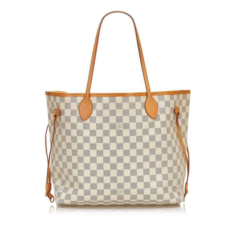 Louis Vuitton Damier Azur Neverfull MM (SHG-37540) - Image 3