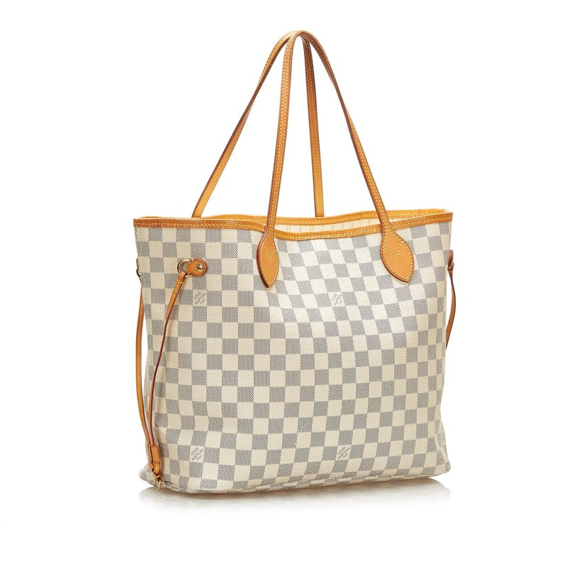 Louis Vuitton Damier Azur Neverfull MM (SHG-37540) - Image 2