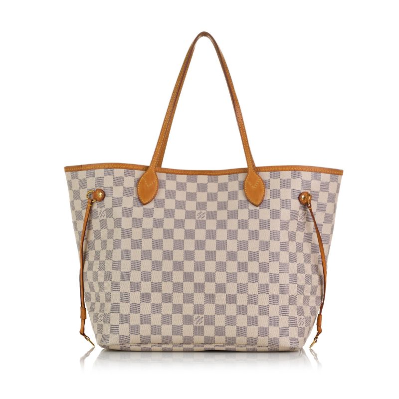 Louis Vuitton Damier Azur Neverfull MM (SHG-drTpRj) - Image 3