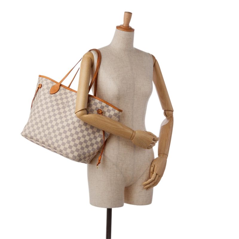 Louis Vuitton Damier Azur Neverfull MM (SHG-drTpRj) - Image 5