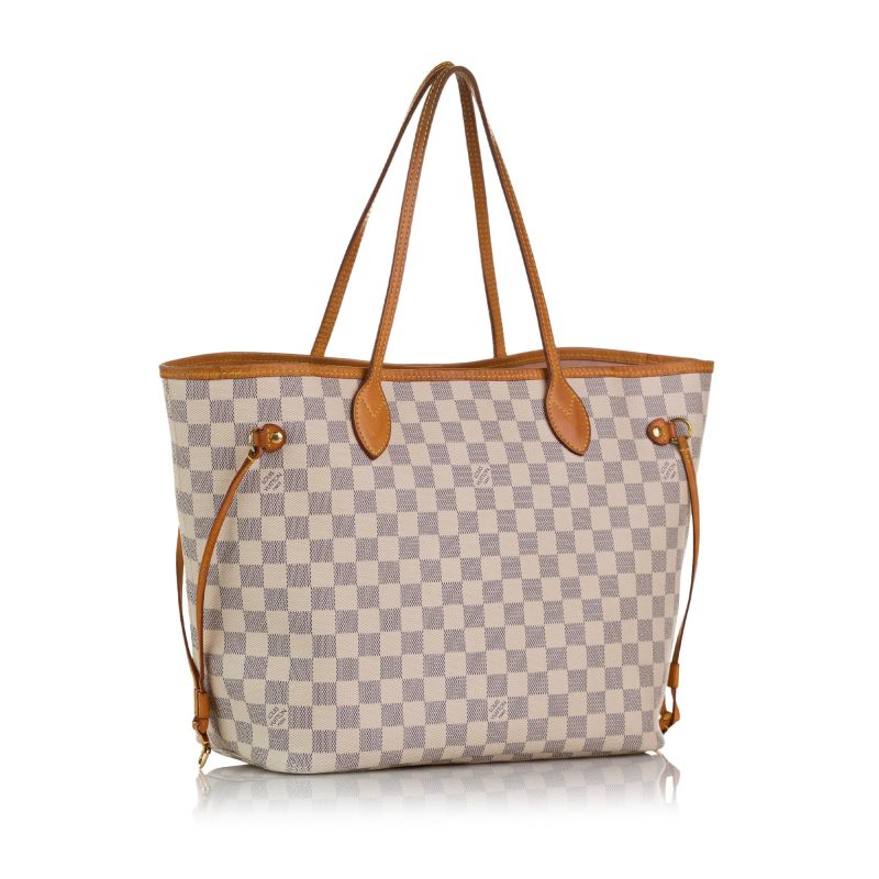 Louis Vuitton Damier Azur Neverfull MM (SHG-drTpRj) - Image 2