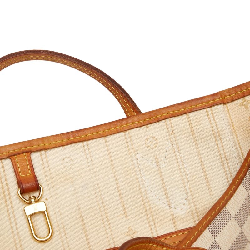 Louis Vuitton Damier Azur Neverfull MM (SHG-QU7R2y) - Image 10