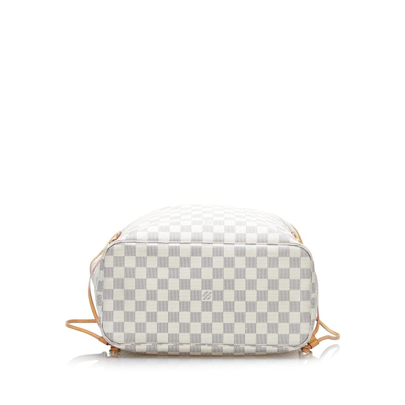 Louis Vuitton Damier Azur Neverfull MM (SHG-OiKWC6) - Image 4