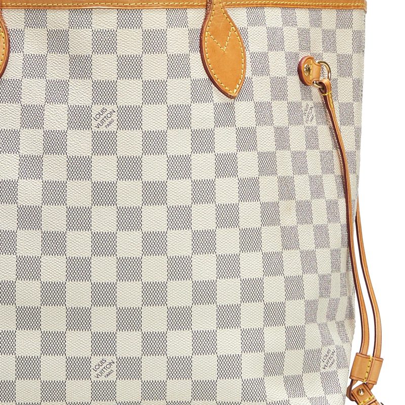 Louis Vuitton Damier Azur Neverfull MM (SHG-OiKWC6) - Image 10