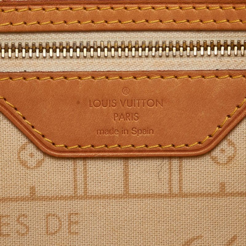 Louis Vuitton Damier Azur Neverfull MM (SHG-OiKWC6) - Image 7
