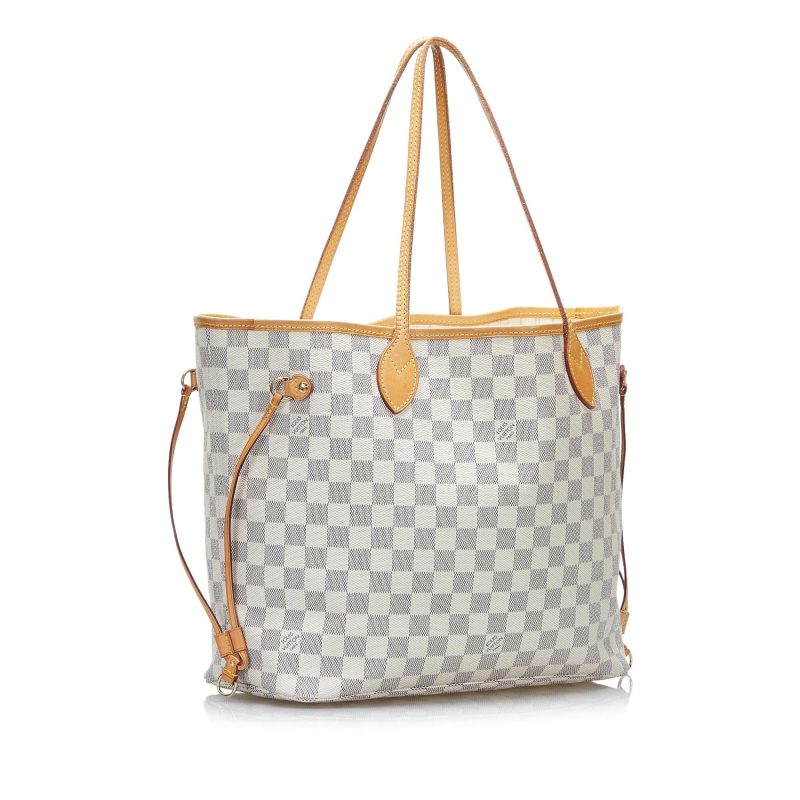 Louis Vuitton Damier Azur Neverfull MM (SHG-OiKWC6) - Image 2