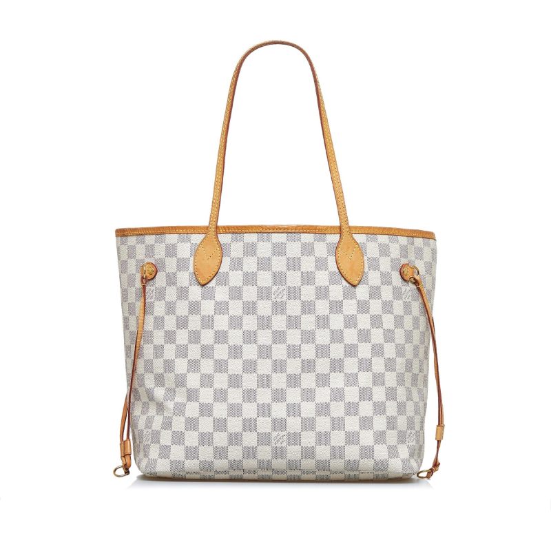 Louis Vuitton Damier Azur Neverfull MM (SHG-36384)