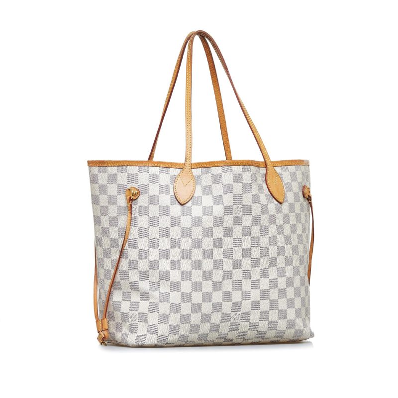 Louis Vuitton Damier Azur Neverfull MM (SHG-36384) - Image 2