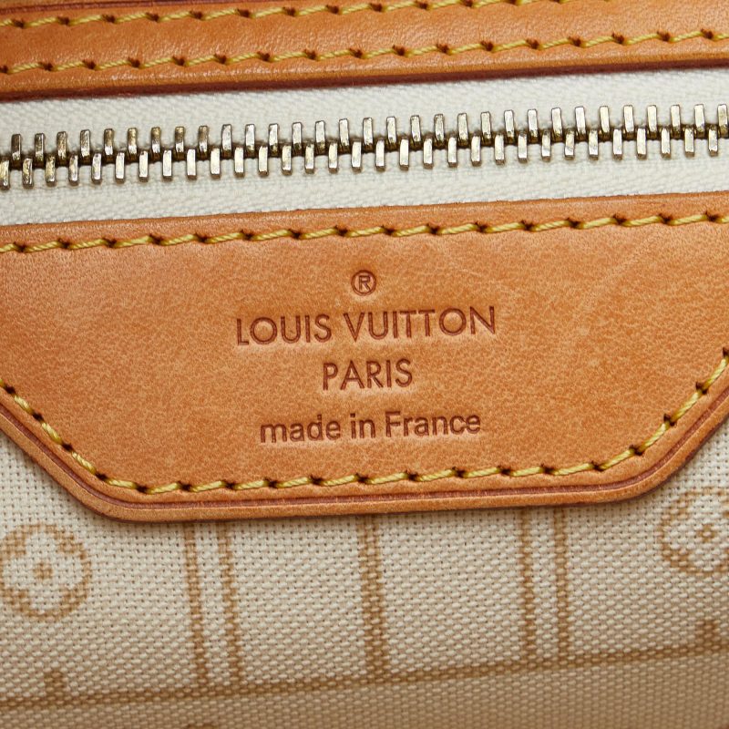 Louis Vuitton Damier Azur Neverfull MM (SHG-Kld8Wm) - Image 8