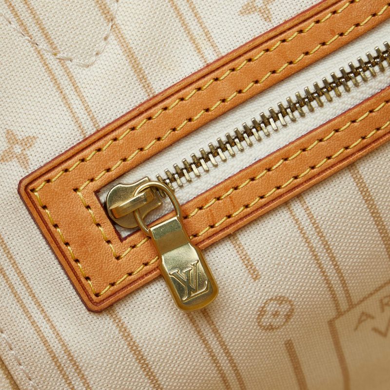 Louis Vuitton Damier Azur Neverfull MM (SHG-Kld8Wm) - Image 15
