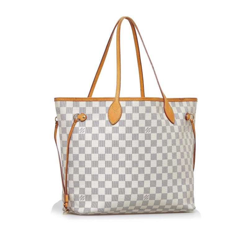 Louis Vuitton Damier Azur Neverfull MM (SHG-Kld8Wm) - Image 2