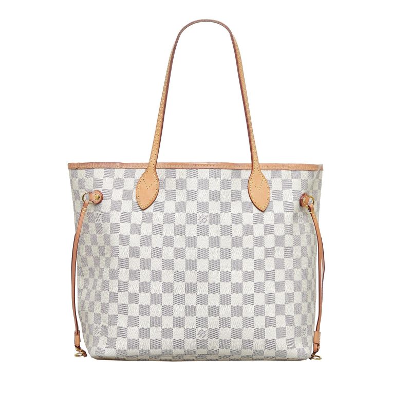 Louis Vuitton Damier Azur Neverfull MM (SHG-Kld8Wm) - Image 2
