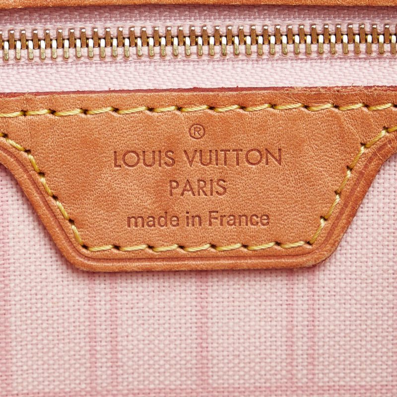 Louis Vuitton Damier Azur Neverfull MM (SHG-Kld8Wm) - Image 6