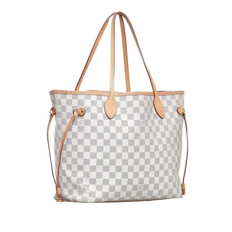 Louis Vuitton Damier Azur Neverfull MM (SHG-Kld8Wm)